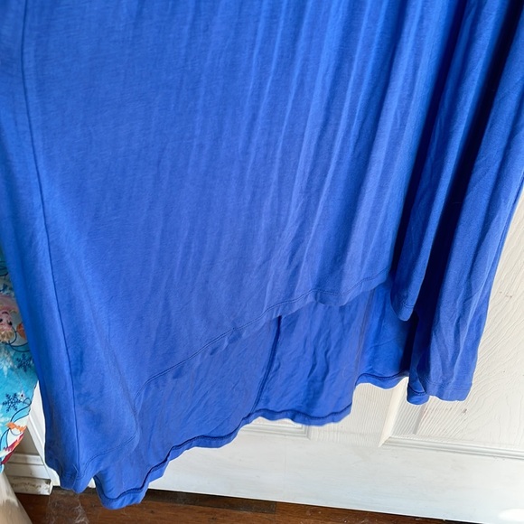 Old Navy Size Small/ Petite Women's Vibrant Blue Maxi Dress - Picture 3 of 9